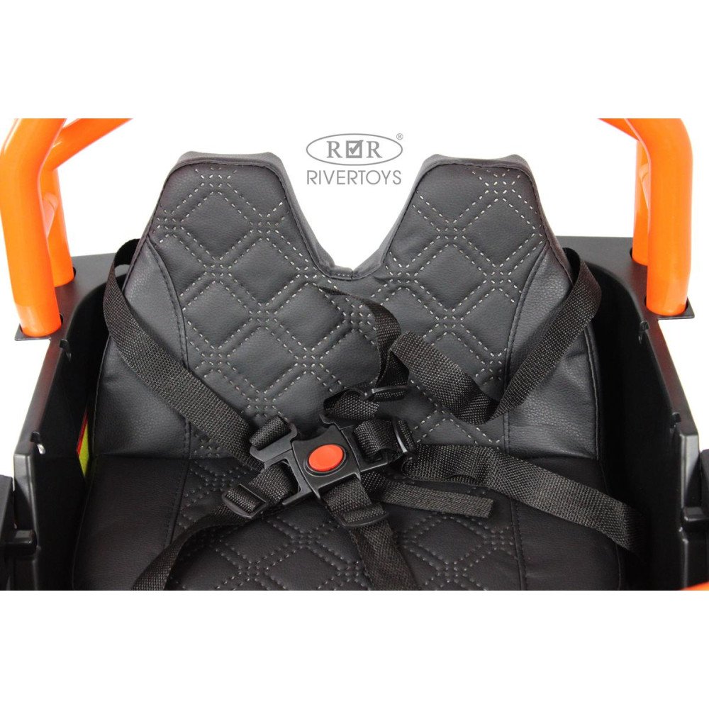 Детский электромобиль багги F888FF-A оранжевый