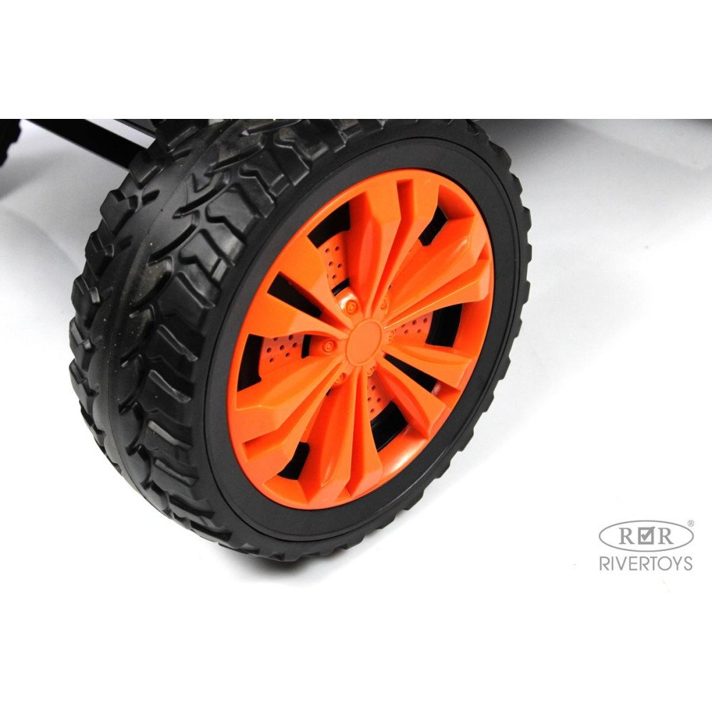 Детский электромобиль багги F888FF-A оранжевый