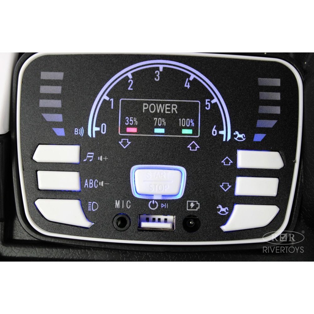 Детский электромобиль багги F888FF-A оранжевый