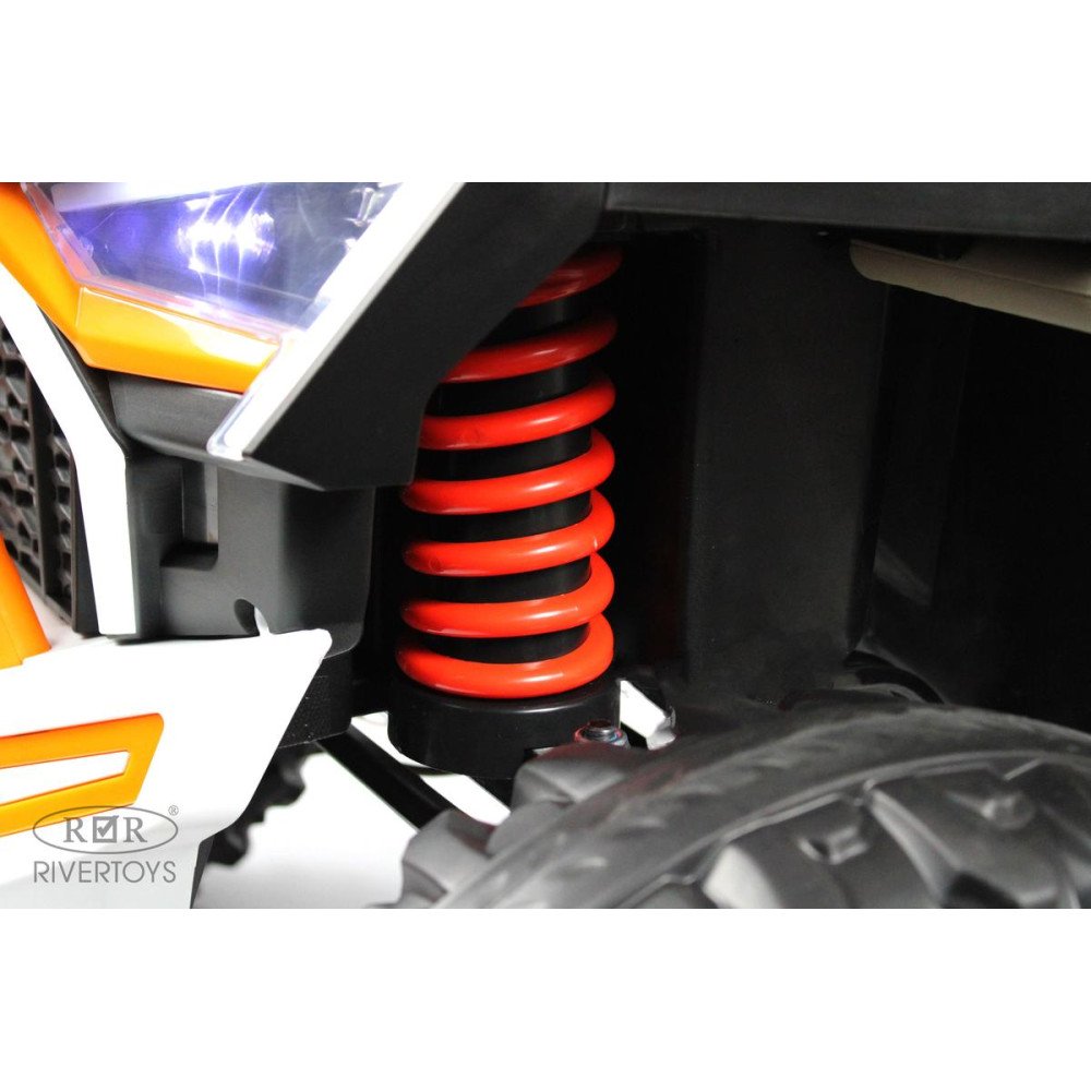 Двухместный багги E001EE оранжевый