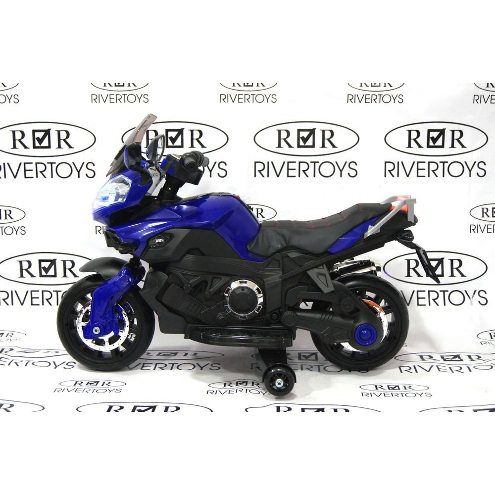 Детский электромотоцикл Е222КХ синий