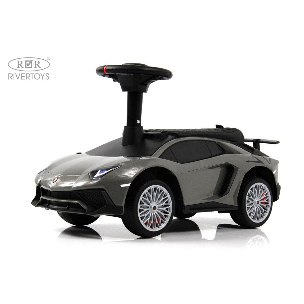 Детский толокар Lamborghini M555MM-D серый