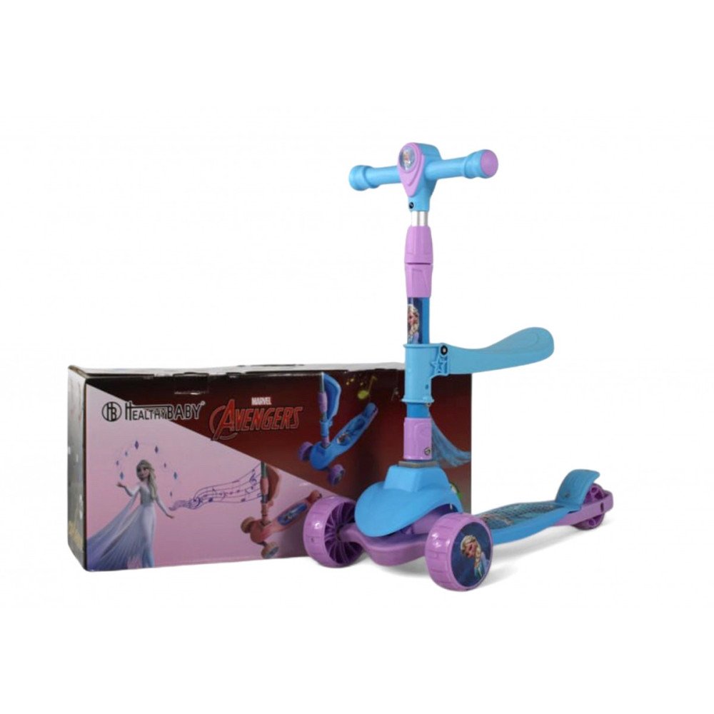 Детский самокат HB-101 голубой (HS)