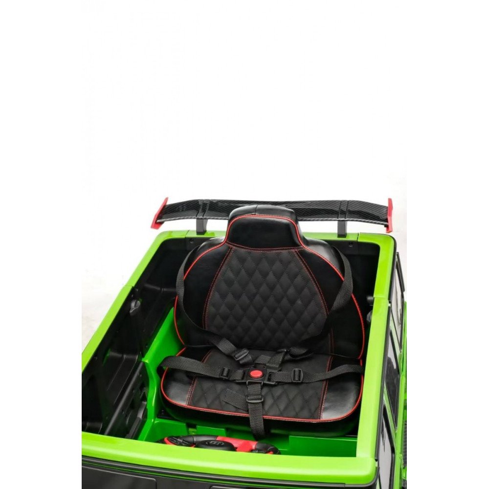 Детский джип Brabus Z777ZZ зеленый, одноместный