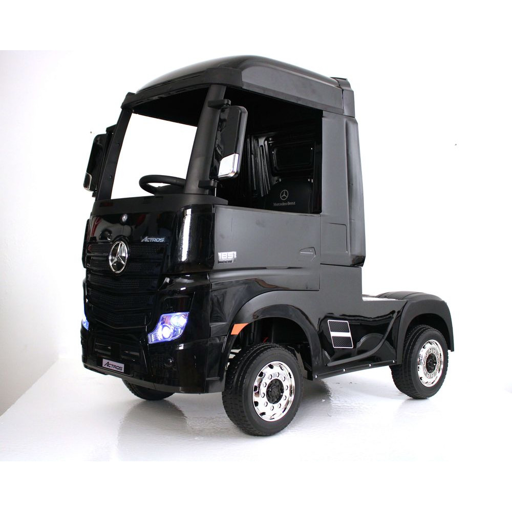 Детская фура Mercedes-Benz Actros HL358 черный глянец, полный привод