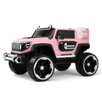 Электромобиль джип E007EE розовый