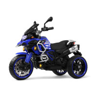 Детский электромотоцикл М008БХ синий