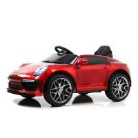 Электромобиль Porsche F333FF красный глянец