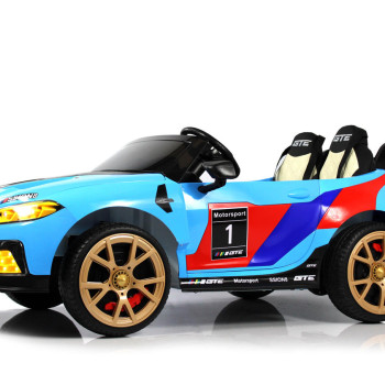 Электромобиль BMW, F555FF синий глянец с пультом