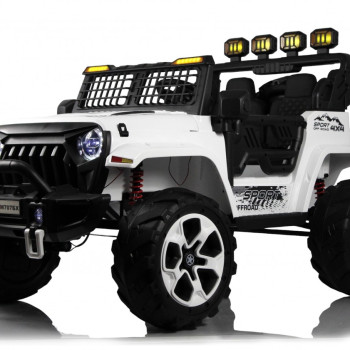 Детский электромобиль Jeep М707БХ белый