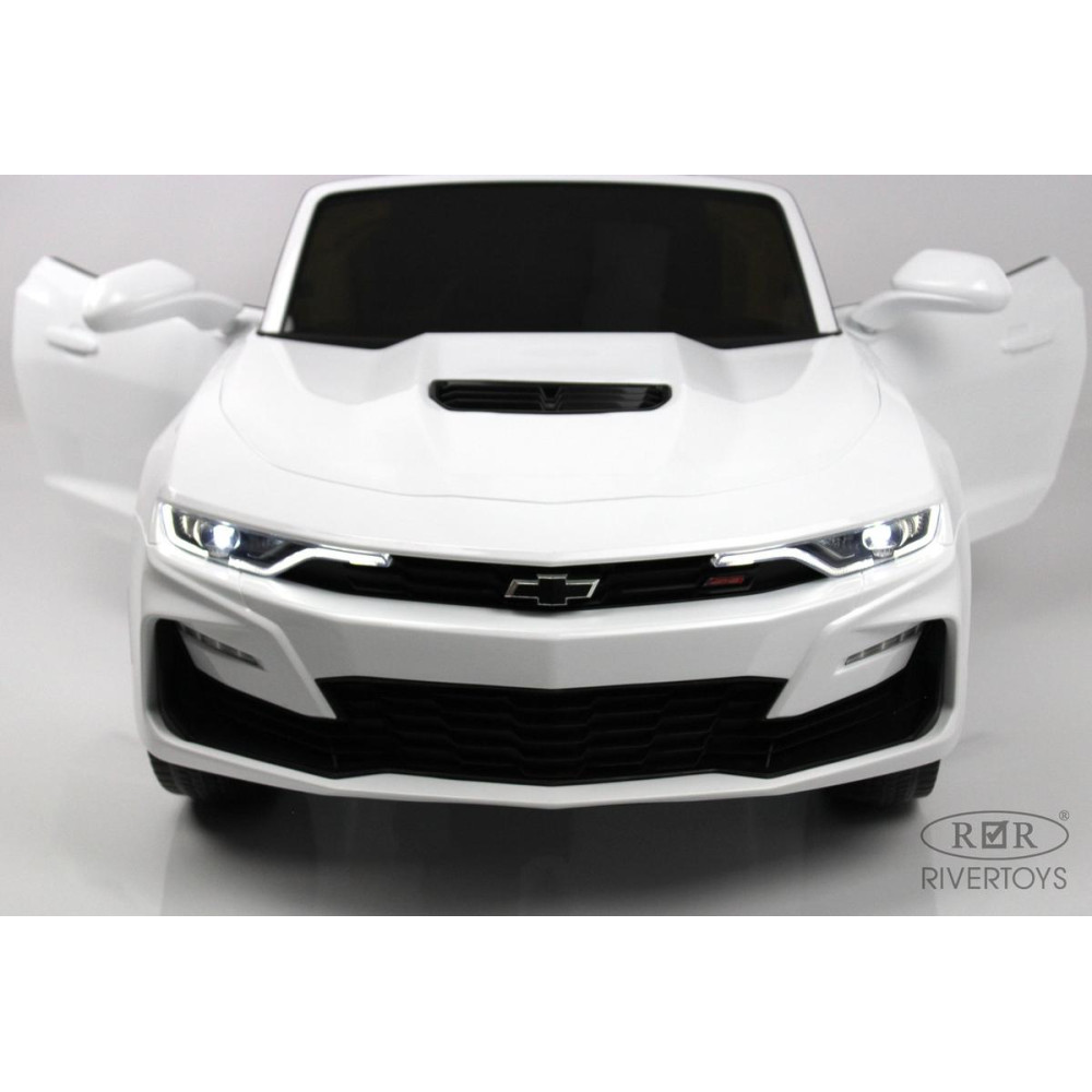 Детский электромобиль Chevrolet Camaro 2SS (HL558) белый