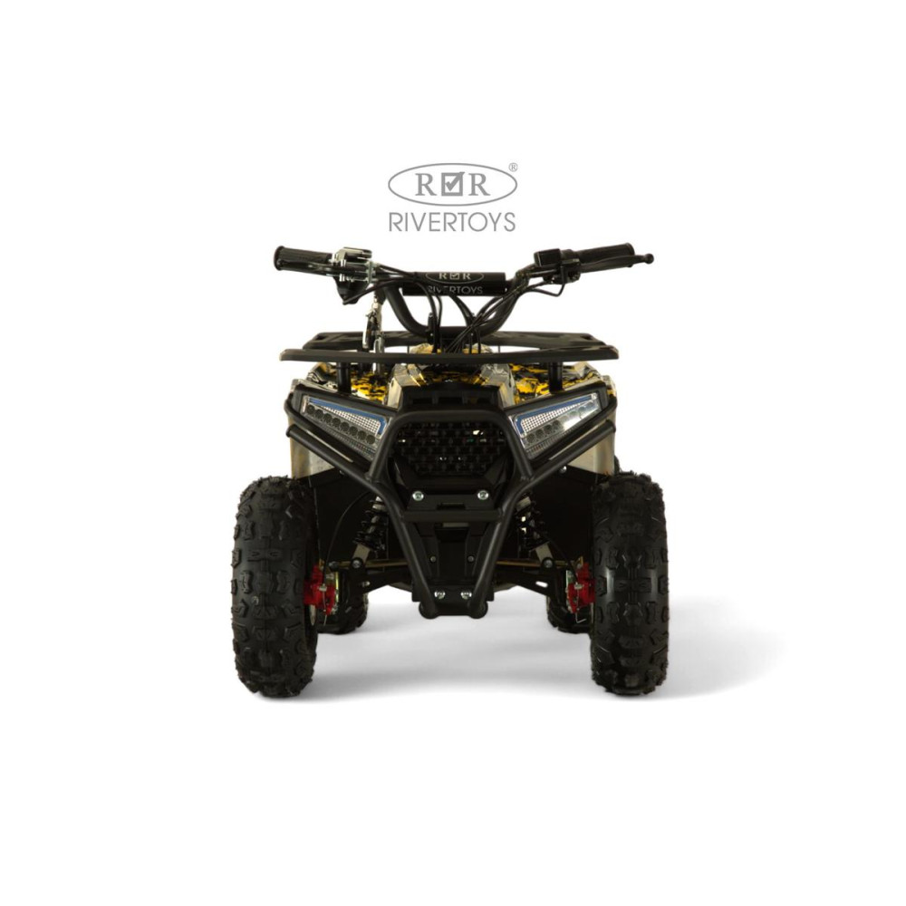 Квадроцикл MIKA LUX желтый Special, электрический