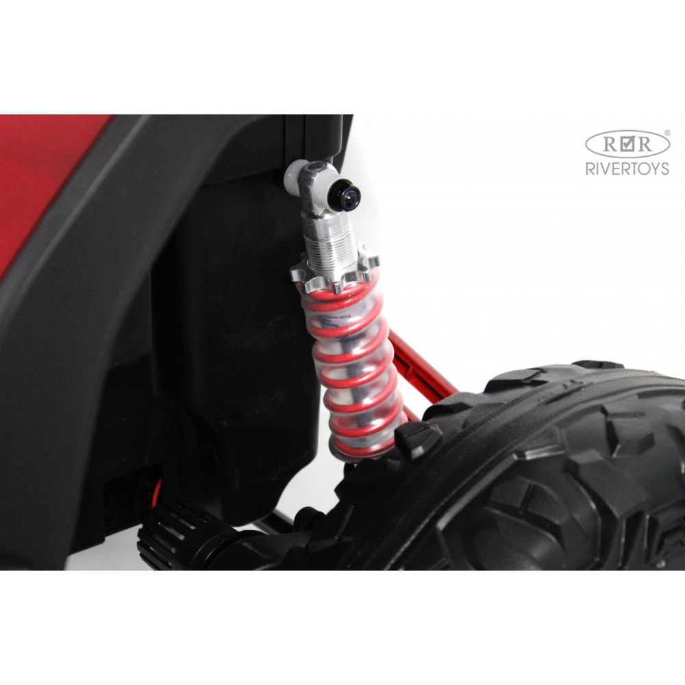 Детский багги P777BP красный глянец