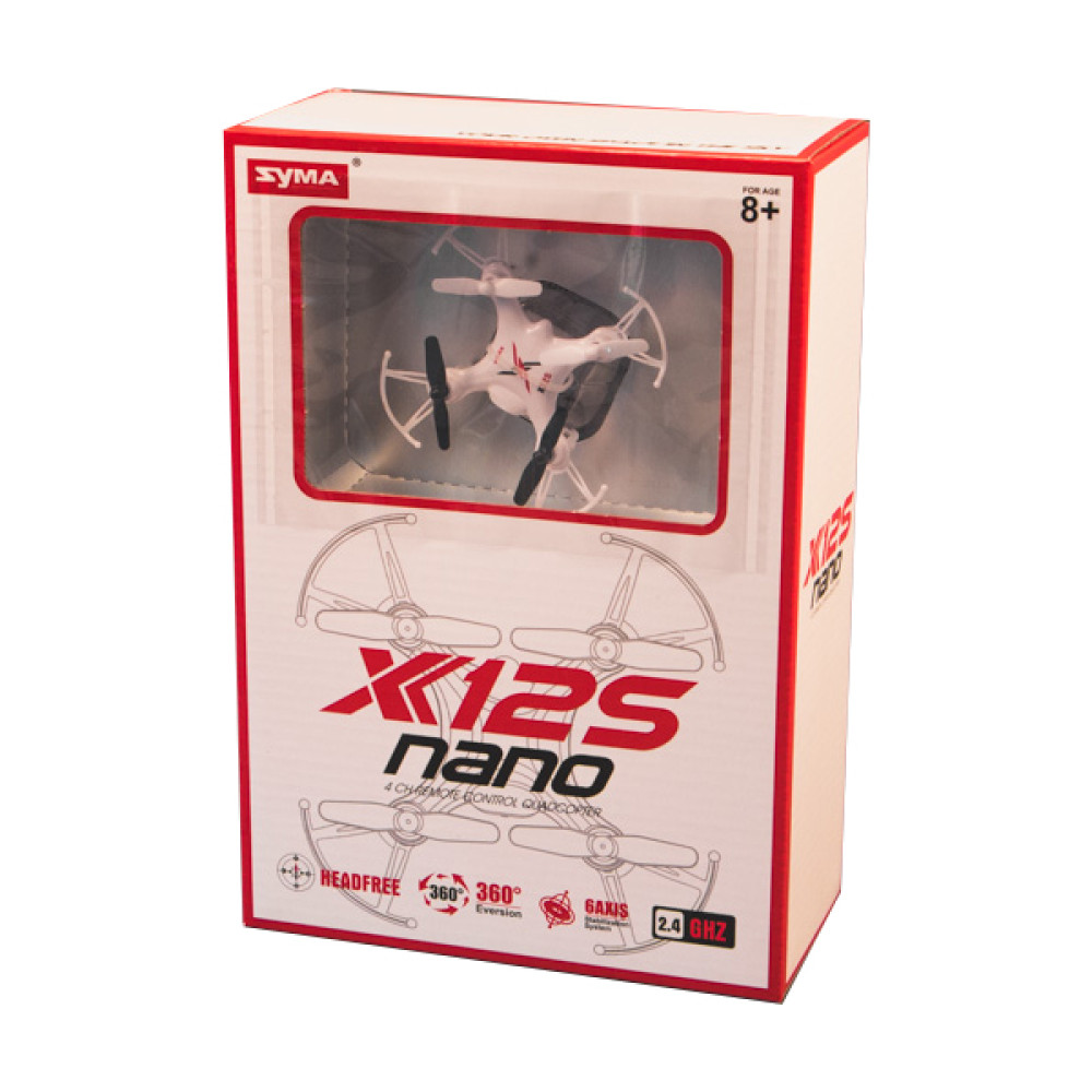 Радиоуправляемый квадрокоптер Syma Nano X12S