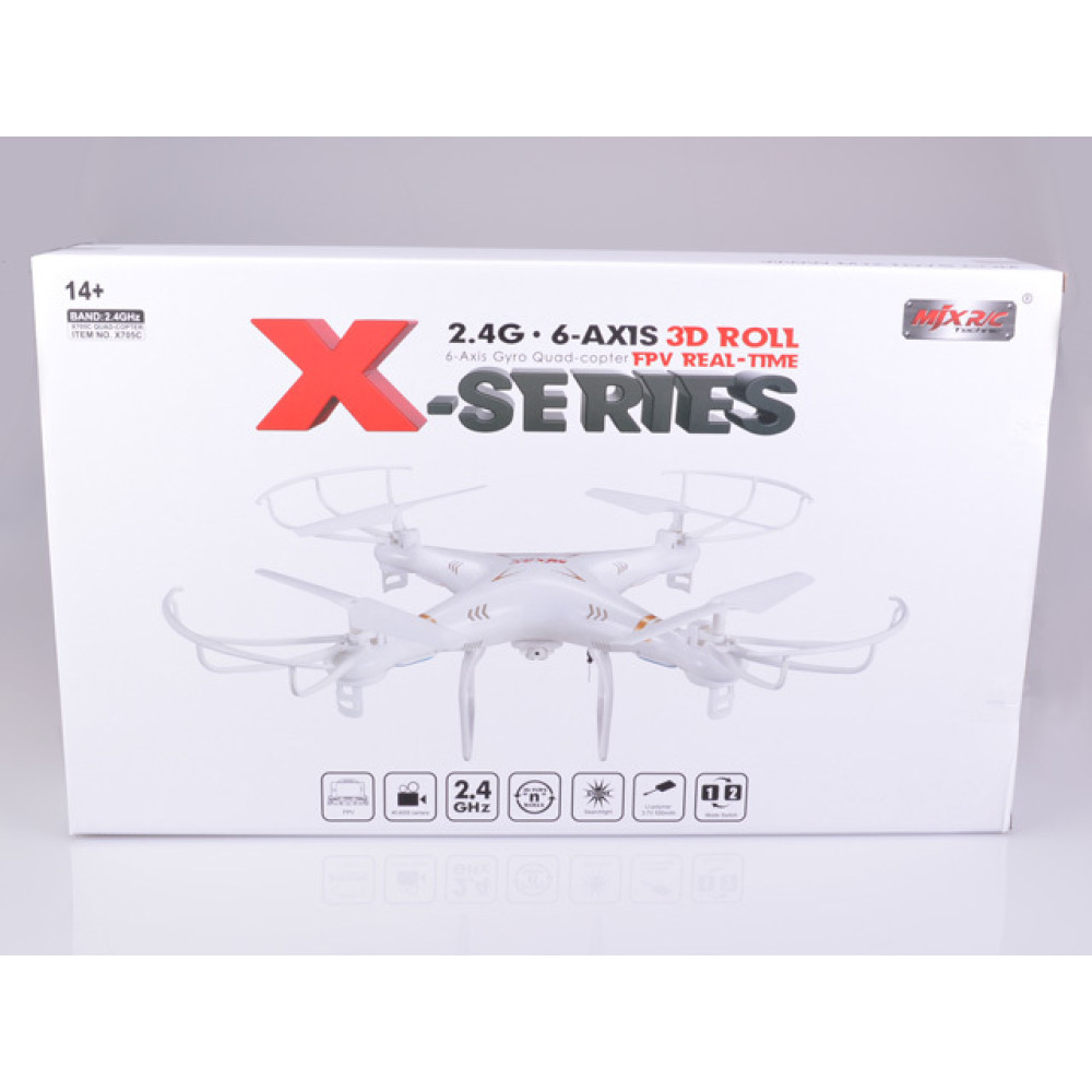 Радиоуправляемый квадрокоптер MJX X705C HD FPV Orange 2.4G - X705C