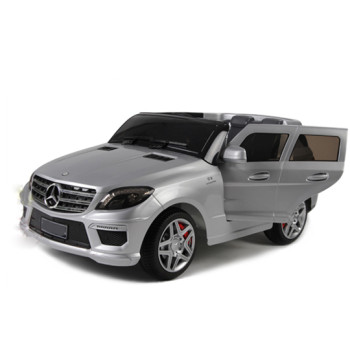Радиоуправляемый детский электромобиль Merсedes-Bens ML63 AMG Silver 12V 2.4G - DMD-168-S