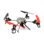 Радиоуправляемый квадрокоптер WL toys V989 2.4GHz с пушкой стреляющей ракетами - V989