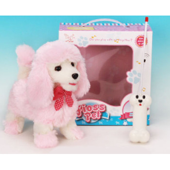 Радиоуправляемая плюшевая собака "Пудель" Nanyang 9691B4