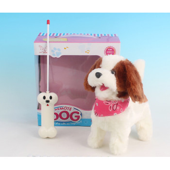 Радиоуправляемая плюшевая собака "Болонка" Nanyang 9698B4