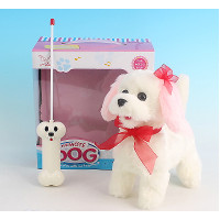 Радиоуправляемая плюшевая собака "Болонка" Nanyang 9697B4