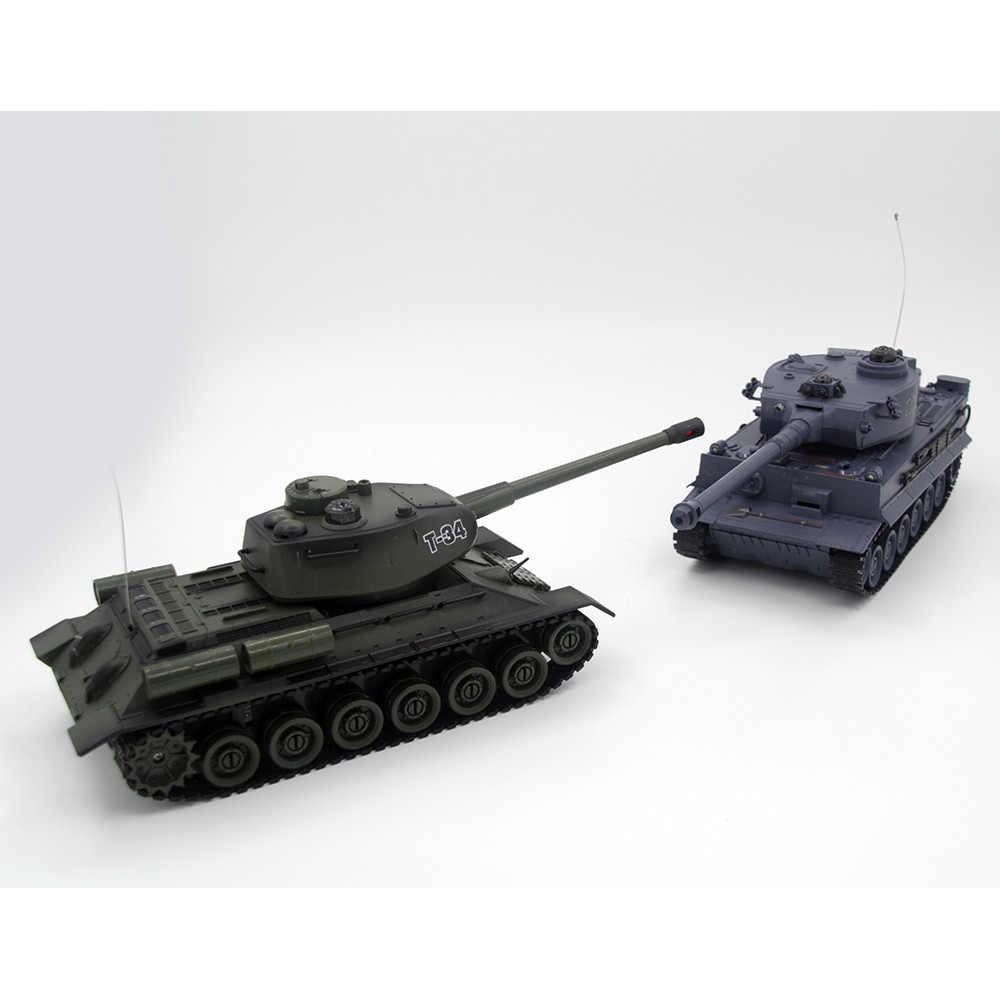 Радиоуправляемый танковый бой T34 и Tiger 1:28 - 99824