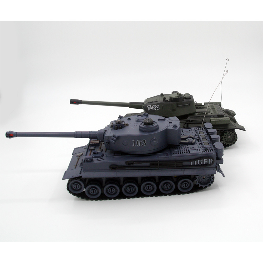 Радиоуправляемый танковый бой T34 и Tiger 1:28 - 99824