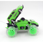 Радиоуправляемая машина-перевертыш Bubble Car зеленая - 333-PP01