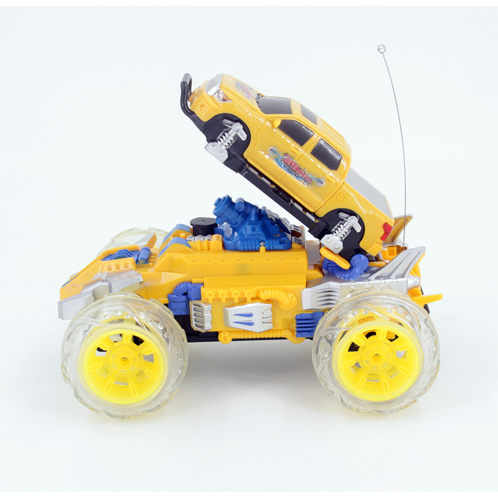 Радиоуправляемый желтый джип с водяной пушкой - 333-SS03