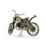 Конструктор 3D деревянный подвижный Lemmo Мотоцикл 33 - МЦ-1