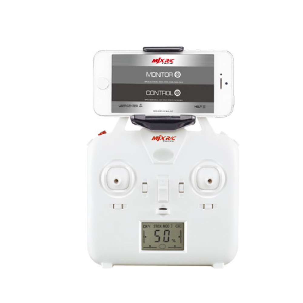 Радиоуправляемый квадрокоптер с барометром HD камера MJX X301H FPV 2.4G - X301H