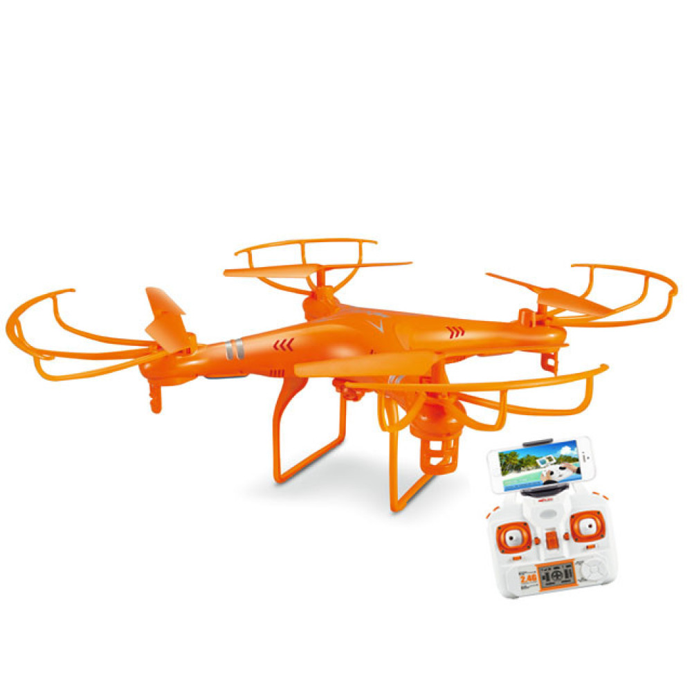 Радиоуправляемый квадрокоптер MJX X705C HD FPV Orange 2.4G - X705C