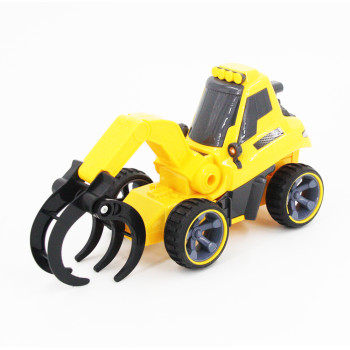 Радиоуправляемый трактор с куном для малышей 1:18 - 7777-09