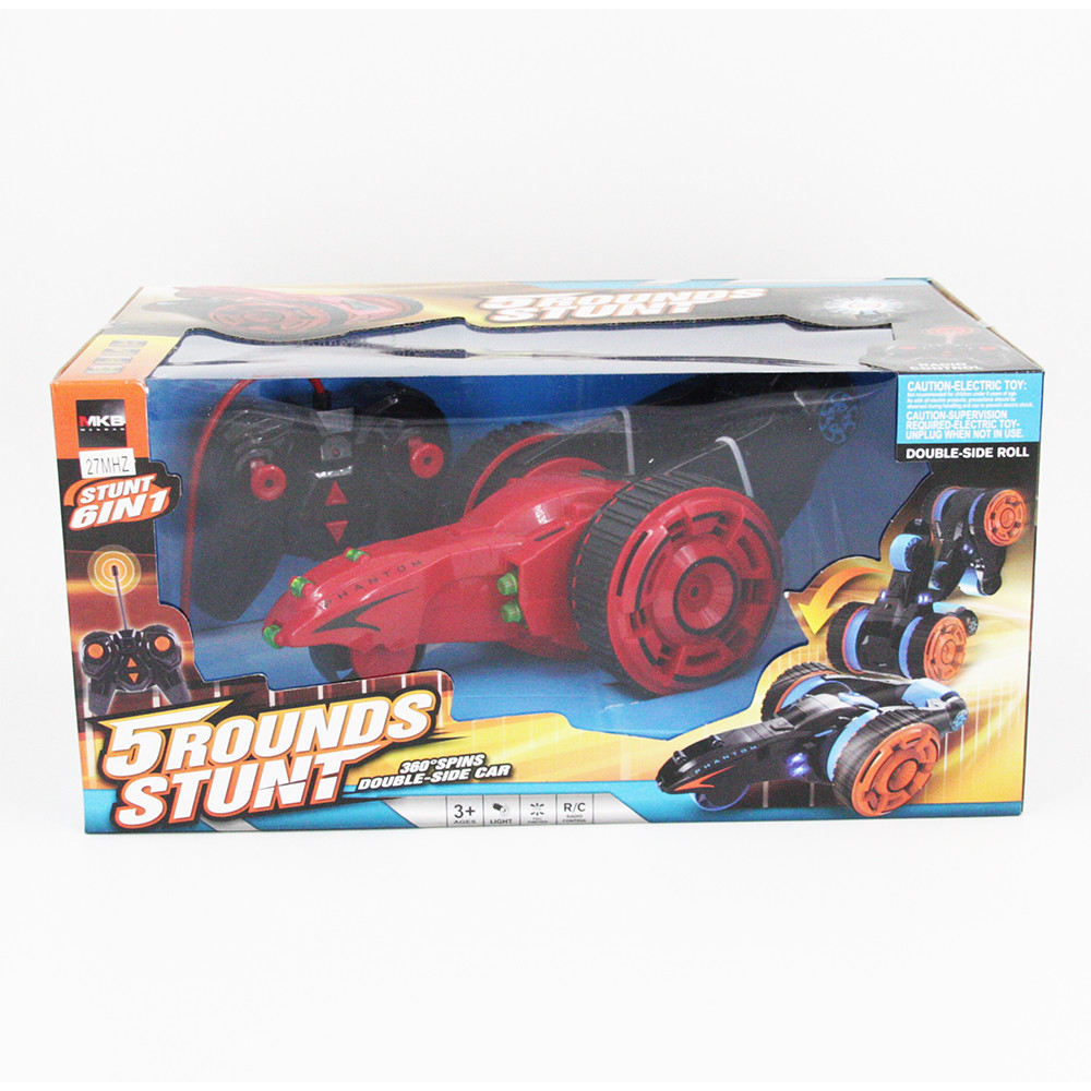 Радиоуправляемая красная машина Перевертыш - 5588-604-R