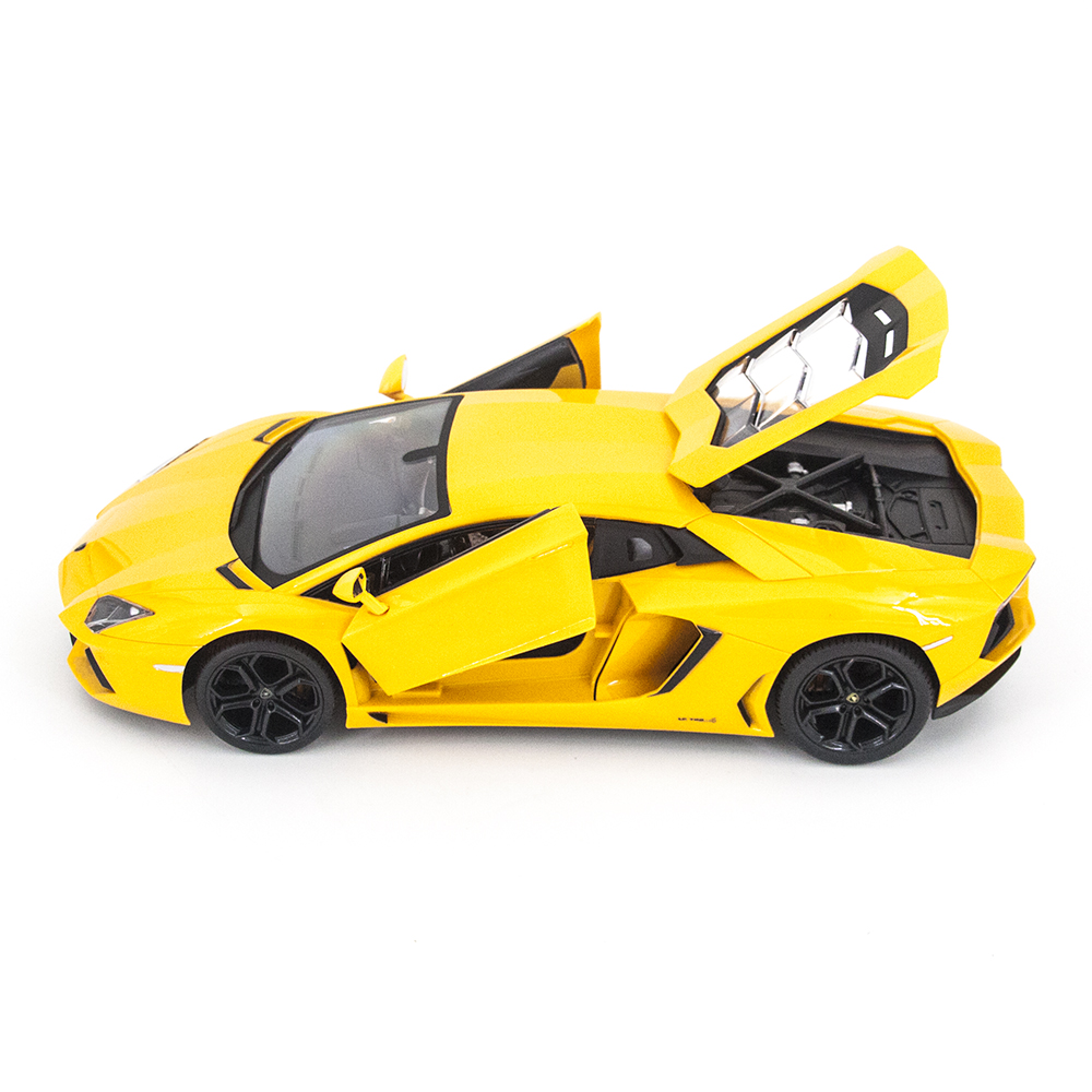 Радиоуправляемая машина MZ Lamborghini Aventador LP700 Yellow 1:14,  открываюся двери и капот - MZ-2225J-Y