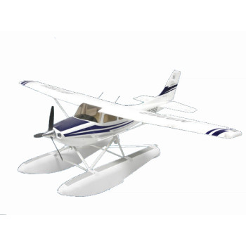 Радиоуправляемый самолет Art-tech Cessna Blue 182 400 Class с лыжами 2.4G - 2101Y