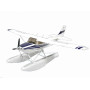 Радиоуправляемый самолет Art-tech Cessna Blue 182 400 Class с лыжами 2.4G - 2101Y