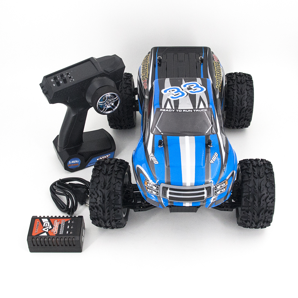 Радиоуправляемый внедорожник HSP Brontosaurus TOP 4WD 1:10 2.4G - 94111TOP-NC111-BL