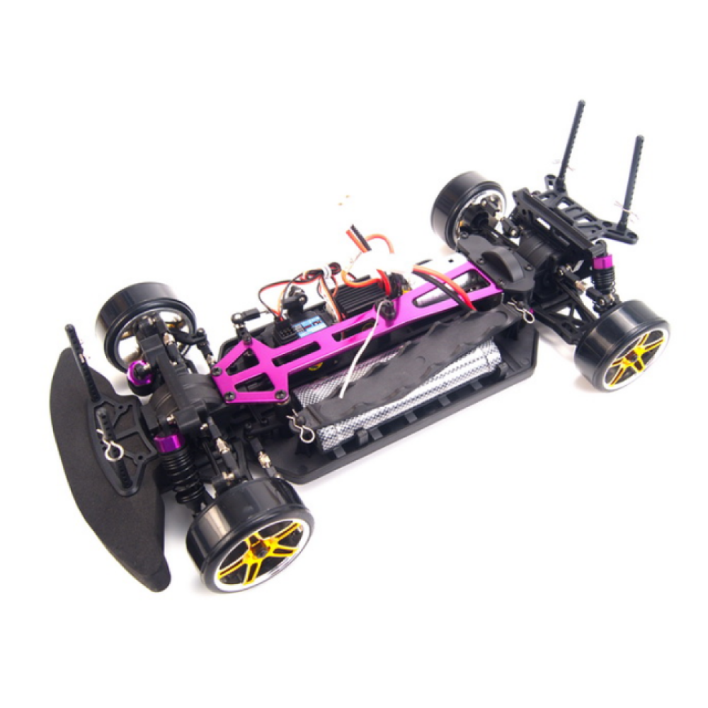 Радиоуправляемый автомобиль для дрифта HSP Flying Fish 1 - 1:10 4WD - 94123P-12381 - 2.4G