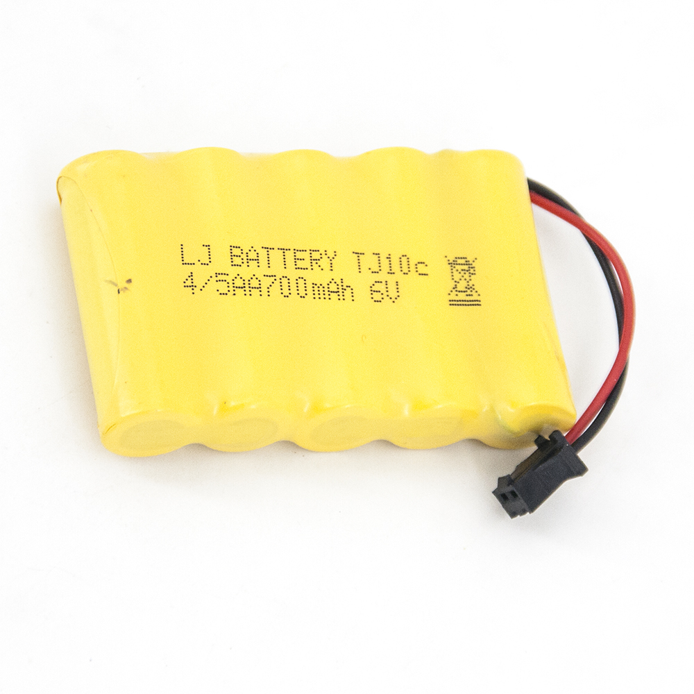 Аккумулятор Ni-CD 6V 700 mAH 4/5AA - 333-mud02b-01