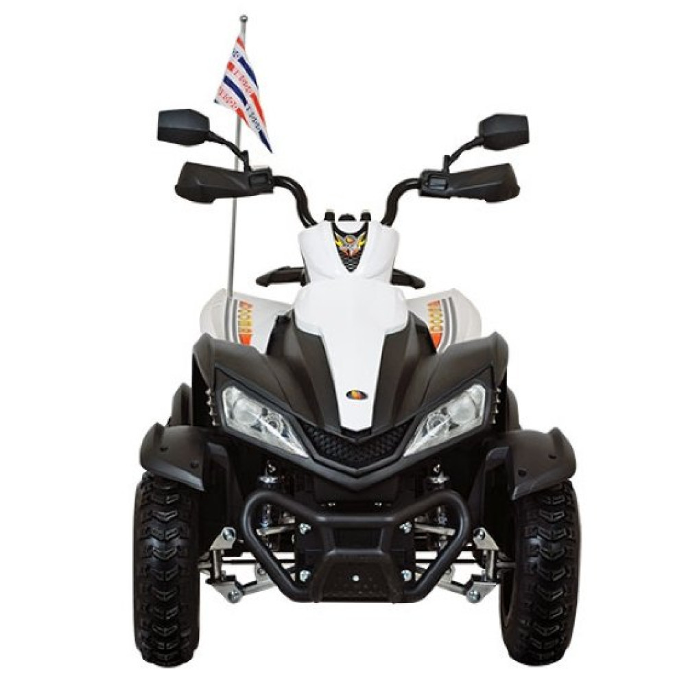 Детский спортивный электроквадроцикл Dongma ATV White 12V - DMD-268A-W