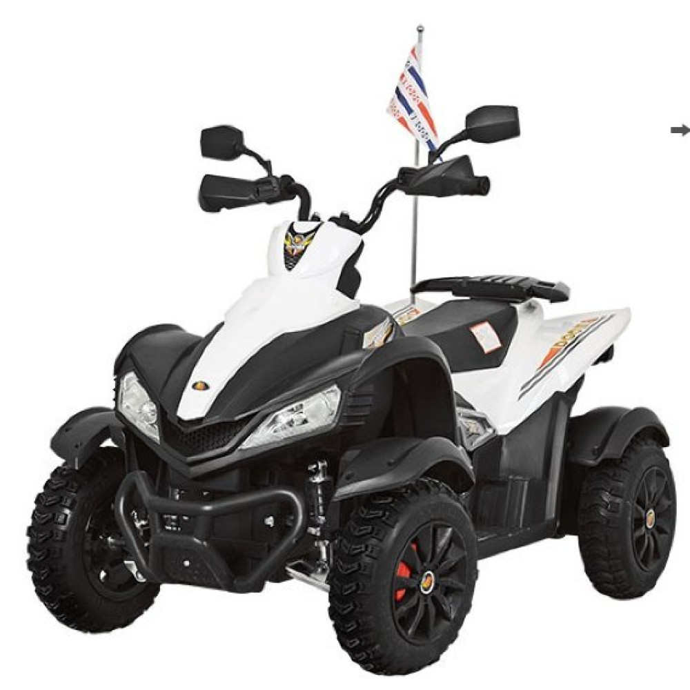 Детский спортивный электроквадроцикл Dongma ATV White 12V - DMD-268A-W