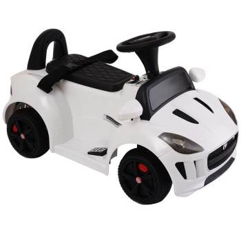 Детский электромобиль-каталка Dongma Jaguar F-Type Convertible White 6V 2.4G - DMD-238-W