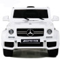 Детский электромобиль Mercedes Benz G63 LUXURY 2.4G - White - HL168-LUX-W