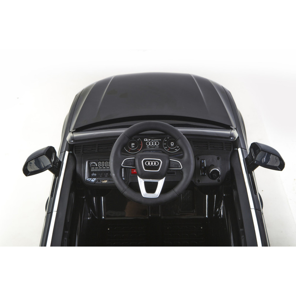 Детский электромобиль Audi Q7 LUXURY 2.4G - Black - HL159-LUX-B с пультом