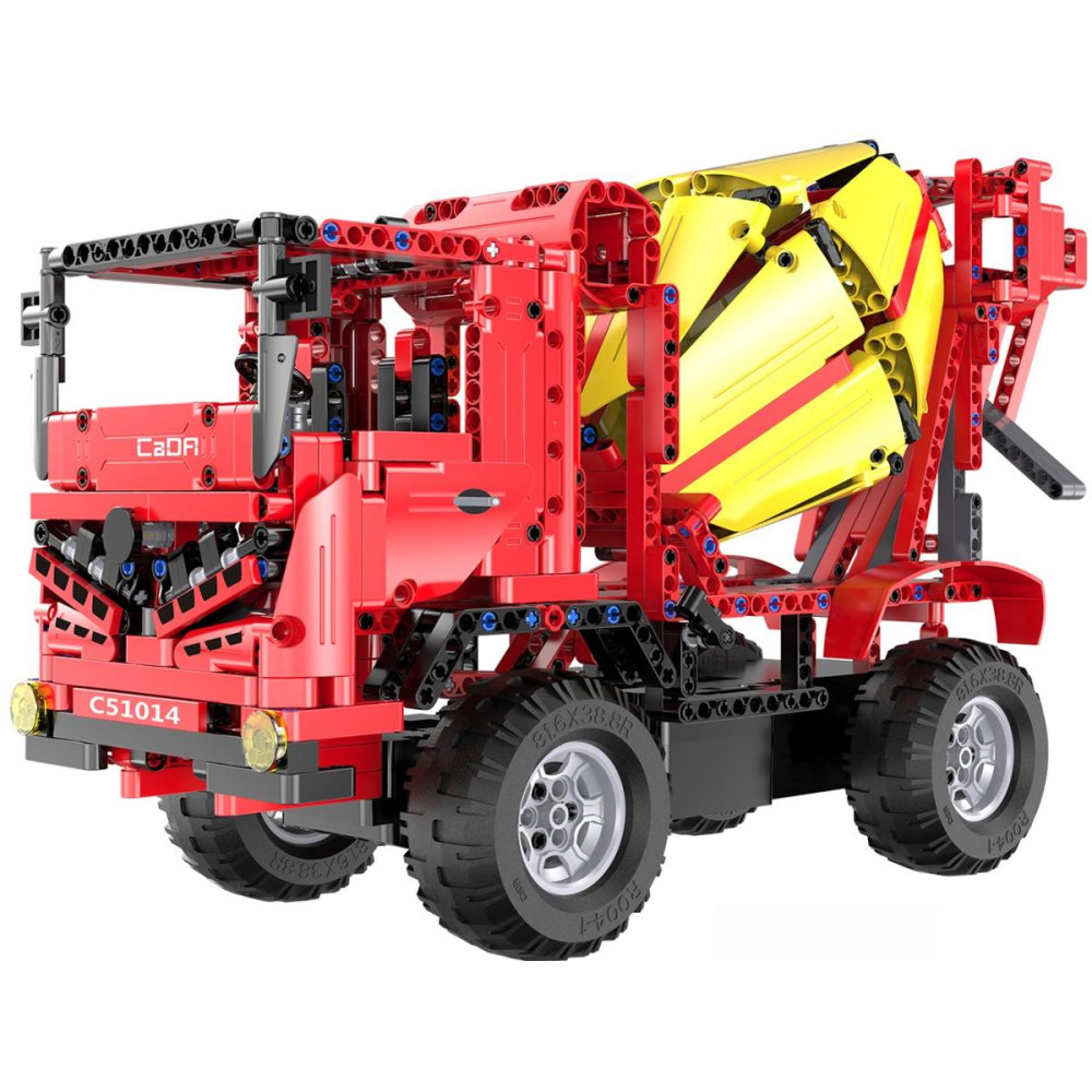 Радиоуправляемый конструктор бетономешалка / кран Cada Technics 2 в 1 - 2.4G - C51014W