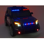Детская полицейская машина Ford Explorer Police Black 12V 2.4G- CH9935, с мигалками