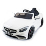 Электромобиль Mercedes Benz S63 LUXURY 2.4G - White - HL169-LUX-W