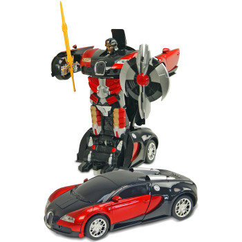 Радиоуправляемый трансформер MZ Bugatti Veyron 1:22 Meizhi MZ-2331X-RED