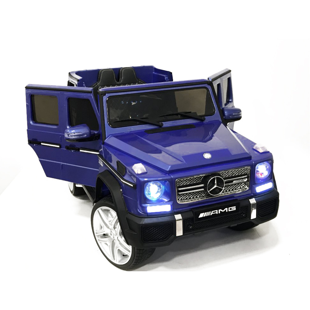 Радиоуправляемый детский электромобиль Mercedes Benz G65 Blue 12V 2.4G - G65