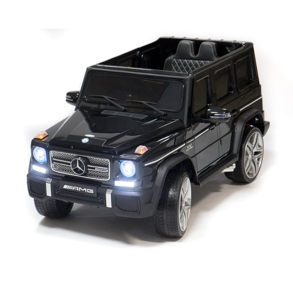 Радиоуправляемый детский электромобиль Mercedes Benz G65 Black 12V 2.4G - G65